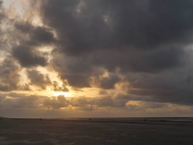 Almanya 'nın Juist adasında yaz mevsimi