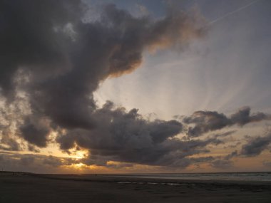 Almanya 'nın Juist adasında yaz mevsimi