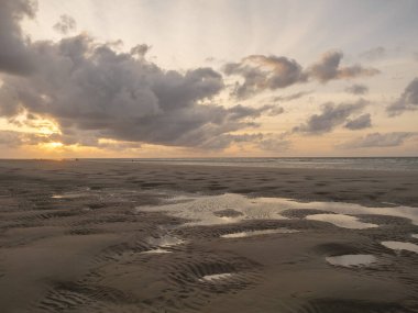 Almanya 'nın Juist adasında yaz mevsimi