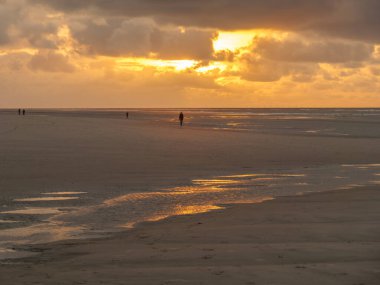 Almanya 'nın Juist adasında yaz mevsimi