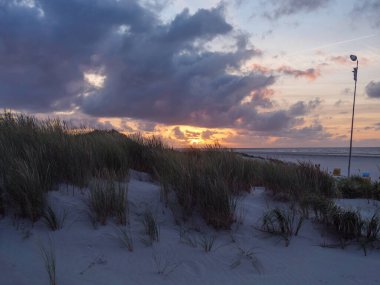 Almanya 'nın Juist adasında yaz mevsimi