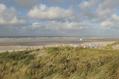 Almanya 'nın Juist adasında yaz mevsimi