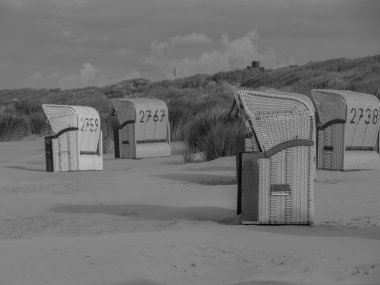 Alman kuzey denizindeki Juist Adası.
