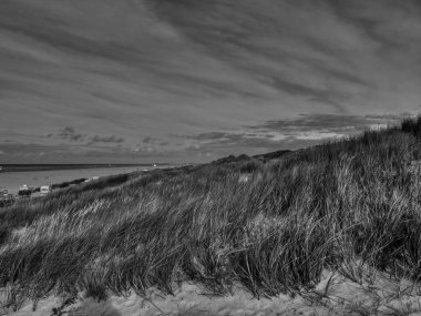 Alman kuzey denizindeki Juist Adası.