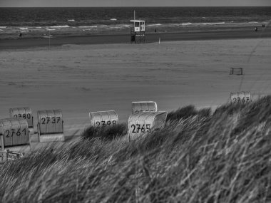 Alman kuzey denizindeki Juist Adası.