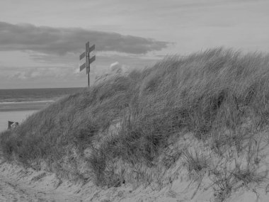 Alman kuzey denizindeki Juist Adası.