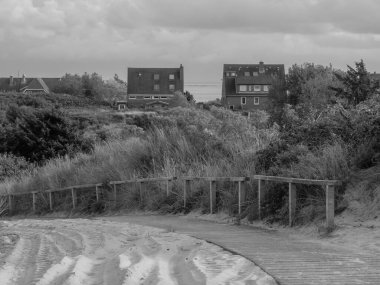 Alman kuzey denizindeki Juist Adası.