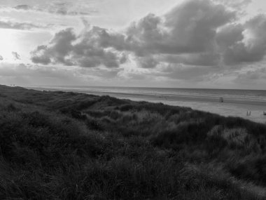 Alman kuzey denizindeki Juist Adası.