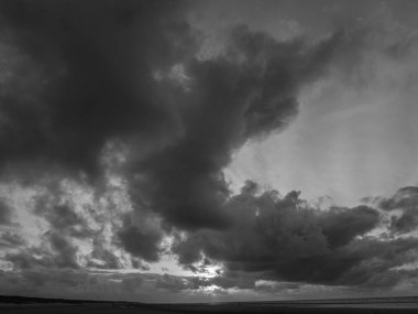 Alman kuzey denizindeki Juist Adası.