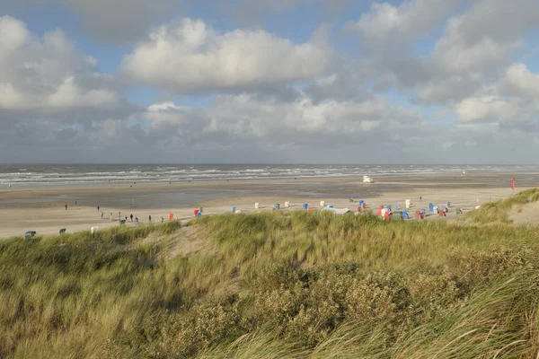 Almanya 'nın Juist adasında yaz mevsimi