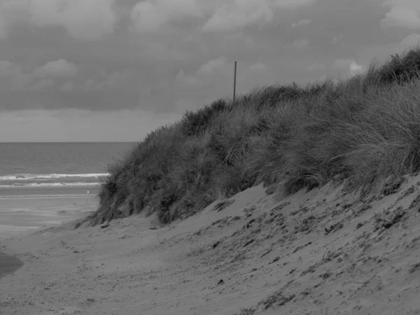 Sommerzeit Auf Der Insel Juist Der Deutschen Nordsee — Stockfoto