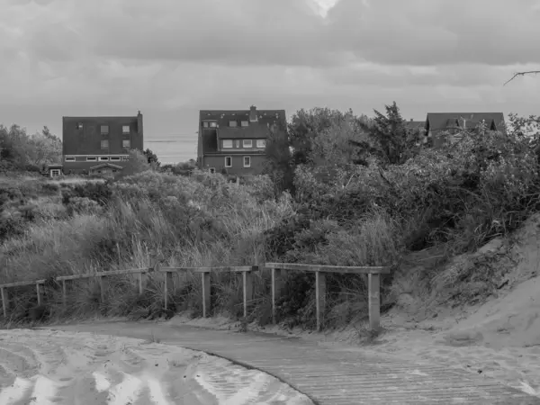 Alman kuzey denizindeki Juist Adası.