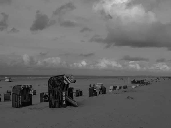 Ilha Juist Mar Norte Alemão — Fotografia de Stock