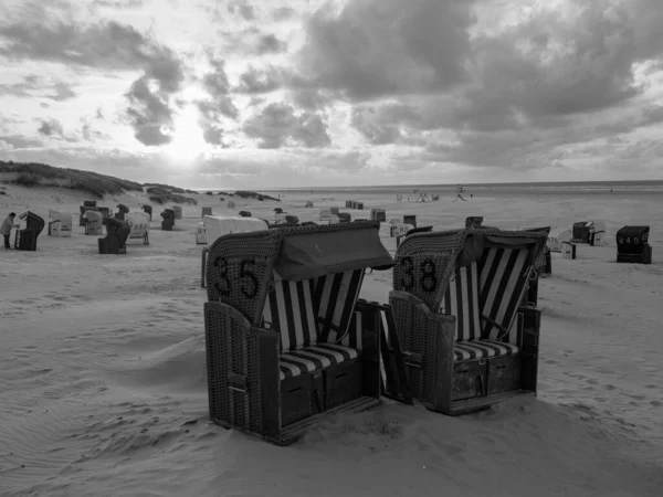 Alman kuzey denizindeki Juist Adası.