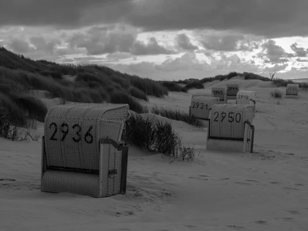 Het Eiland Juist Duitse Noordzee — Stockfoto