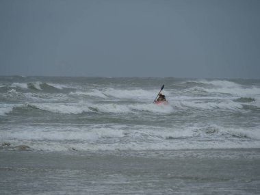 Alman kuzey denizindeki Juist Adası.
