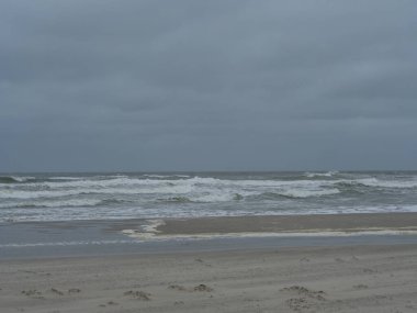 Alman kuzey denizindeki Juist Adası.