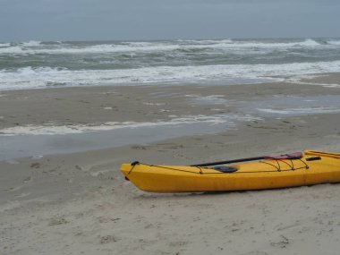 Alman kuzey denizindeki Juist Adası.