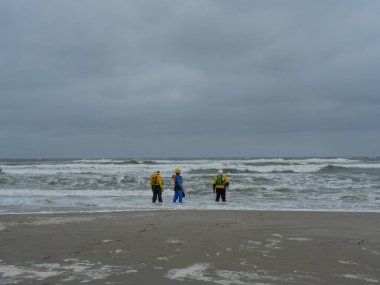 Alman kuzey denizindeki Juist Adası.