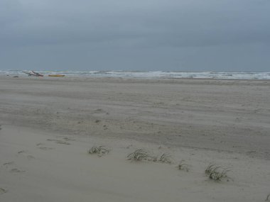 Alman kuzey denizindeki Juist Adası.