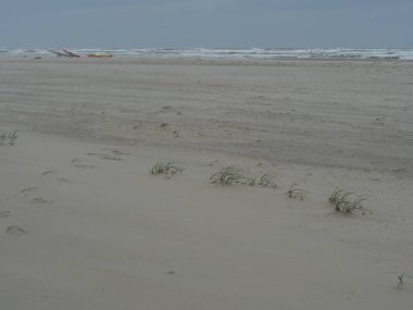 Alman kuzey denizindeki Juist Adası.