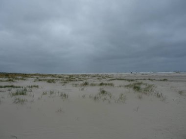 Alman kuzey denizindeki Juist Adası.