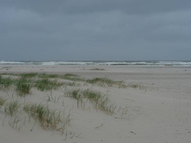 Alman kuzey denizindeki Juist Adası.