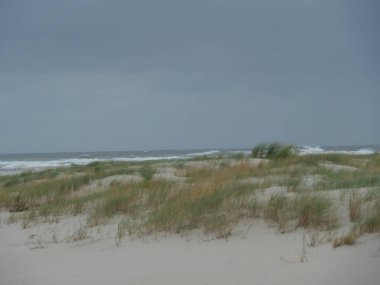 Alman kuzey denizindeki Juist Adası.