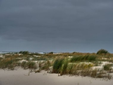 Alman kuzey denizindeki Juist Adası.