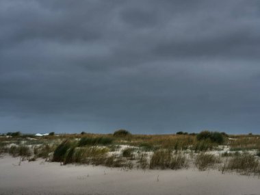 Alman kuzey denizindeki Juist Adası.