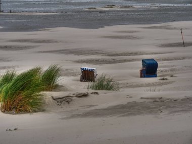 Alman kuzey denizindeki Juist Adası.