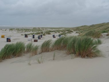 Alman kuzey denizindeki Juist Adası.