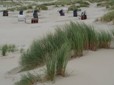Alman kuzey denizindeki Juist Adası.