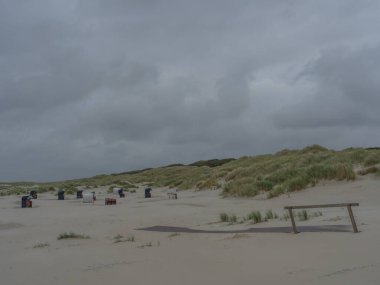 Alman kuzey denizindeki Juist Adası.