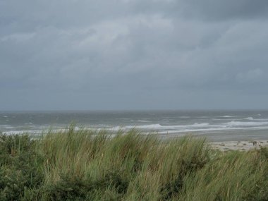 Alman kuzey denizindeki Juist Adası.