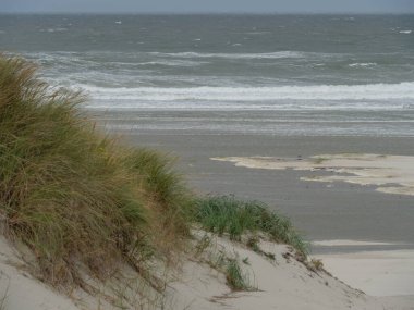 Alman kuzey denizindeki Juist Adası.