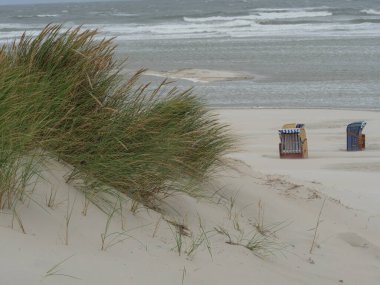 Alman kuzey denizindeki Juist Adası.