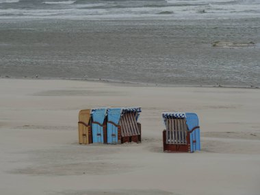 Alman kuzey denizindeki Juist Adası.
