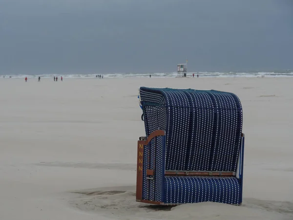 Alman kuzey denizindeki Juist Adası.