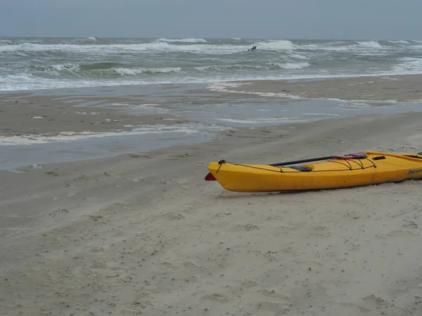 Alman kuzey denizindeki Juist Adası.