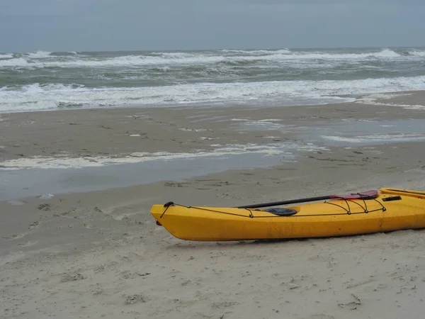 Alman kuzey denizindeki Juist Adası.