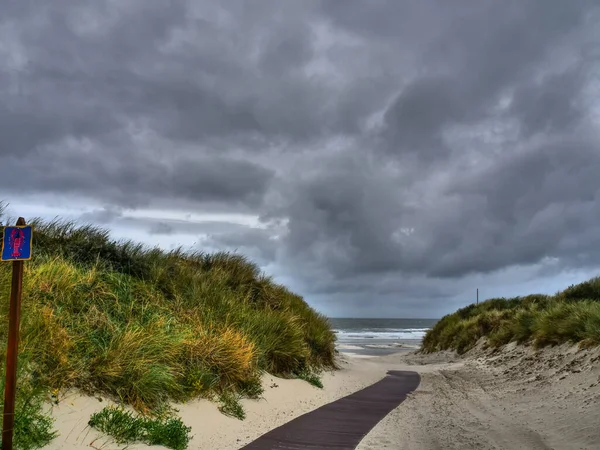 Alman kuzey denizindeki Juist Adası.