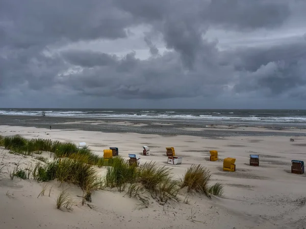 Alman kuzey denizindeki Juist Adası.