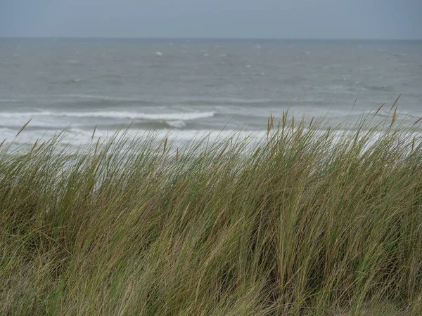 Alman kuzey denizindeki Juist Adası.