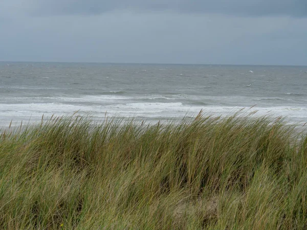 Alman kuzey denizindeki Juist Adası.