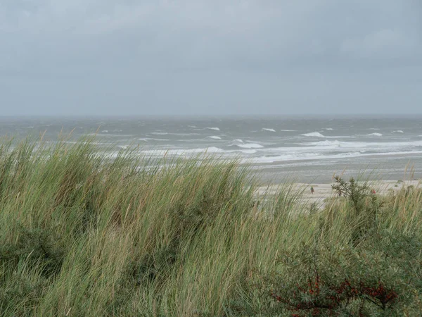 Île Juist Dans Mer Nord Allemande — Photo