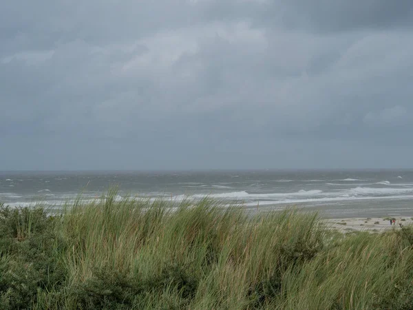 Île Juist Dans Mer Nord Allemande — Photo