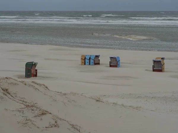 Isola Juist Nel Mare Del Nord Tedesco — Foto Stock