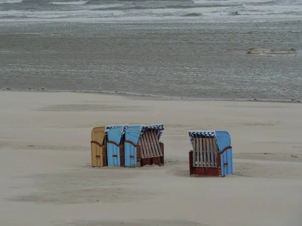 Alman kuzey denizindeki Juist Adası.
