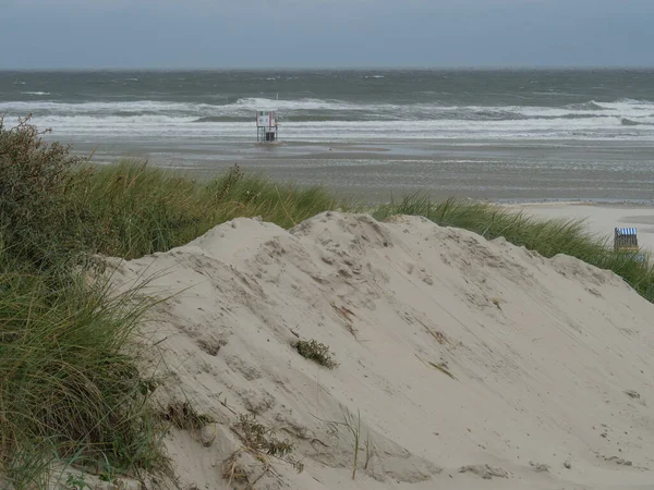 Alman kuzey denizindeki Juist Adası.